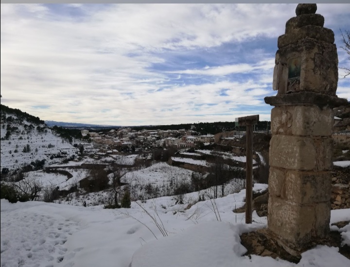 Imagen invernal de Fuentes