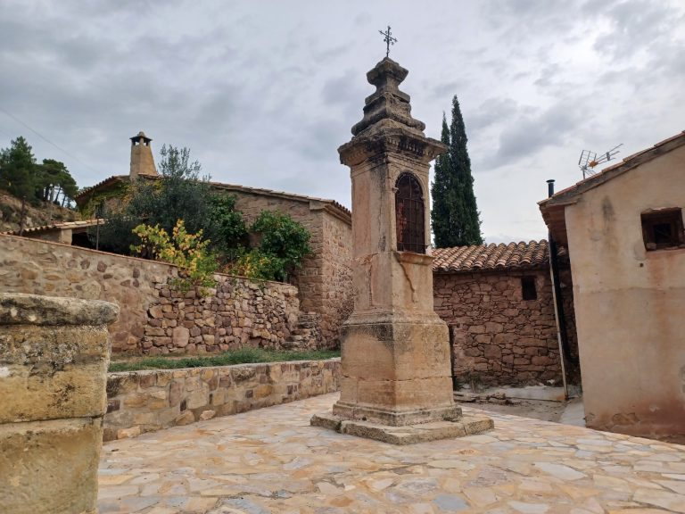 Peirón del barrio del Calvario