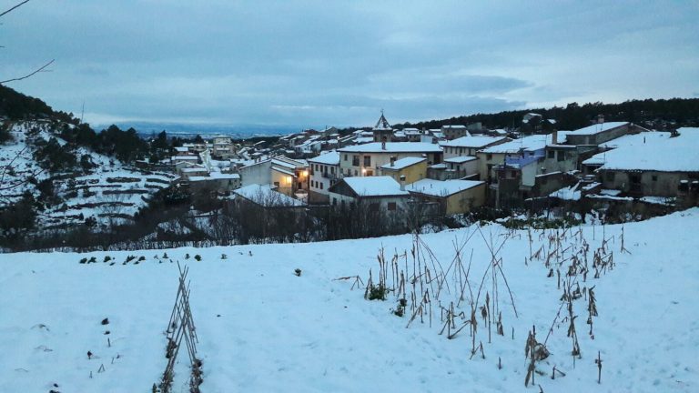 Imagen invernal de Fuentes